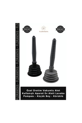 Özel Üretim Vakumlu Alet Kullanışlı Aparat Ev Aleti Lavabo Pompası - Küçük Boy - Körüklü Çok Renkli