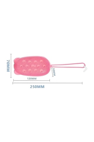 Silikon Banyo Kesesi Katı Sabun Hazneli (süngerli)