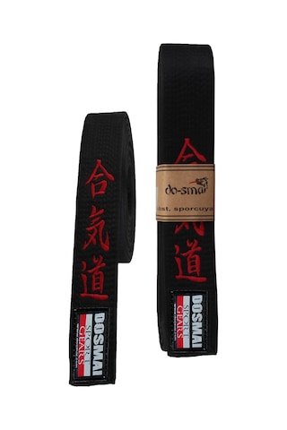 Dosmai Aikido Nakışlı Kuşak Kırmızı 310 Cm Ak258