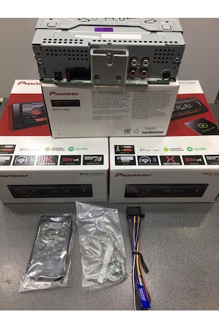 Pıoneer Oto Teyp Cift Anfi Çıkışlı 4X50W Usb Aux Kafa Cıkmalı