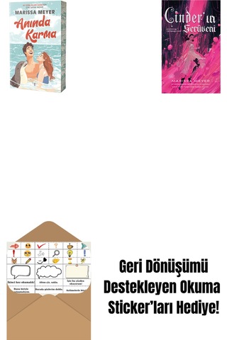 Anında Karma + Cinder In Serüveni + Okuma Sticker'ları