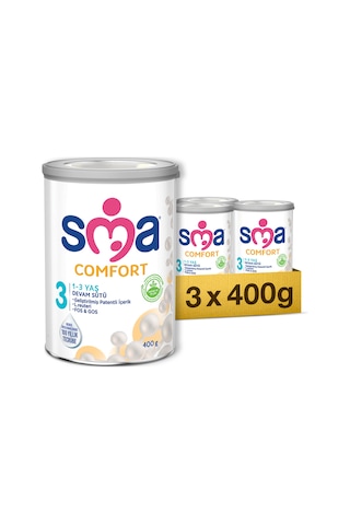Sma Comfort 3 Devam Sütü 400 G 3 Adet