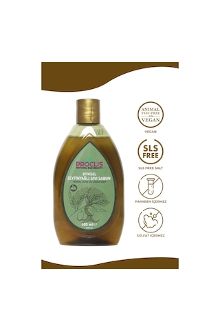 Proclis Doğal Zeytinyağlı Sıvı Sabun 400 ML