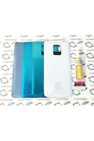 Xiaomi Redmi Note 9 Pro Arka Kapak Batarya Kapağı B-7000 (138487344)