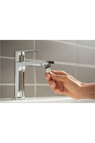 Hansgrohe Rebris E Tek Kollu Lavabo Bataryası Krom 72557000