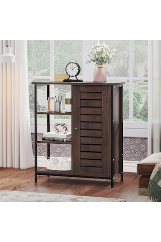 Ağaç Atölyesi – Chiara Wenge Ahşap Dresuar/Dolap/Kitaplık Venge