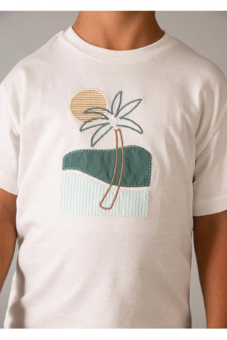 Mayoral Yazlık Erkek Çocuk 2'li Şort Tshirt Takım - Kahve Bej