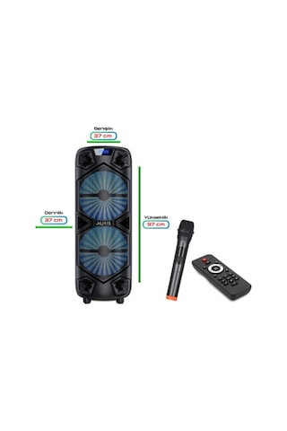 Ars-kln90 Bluetooth Hoparlör - Karaoke Keyfiyle Mükemmel Ses Deneyimi-131071