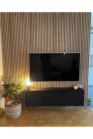 Özbir Mobilya Özbir Mobilya Safir Meşe Akustik Duvar Paneli 100x2