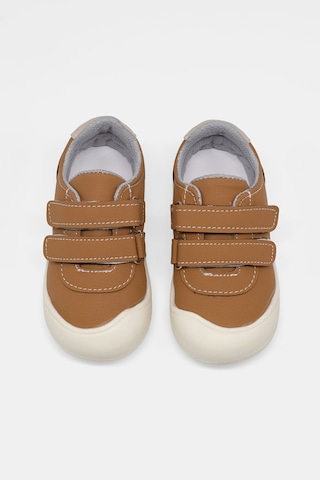 Tonny Black İlk Adım Cırtlı Snaker Çocuk Unisex Camel Sneaker Tbarz1110 Camel