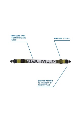 Scubapro Comfort Maske Kayışı Sarı Sarı