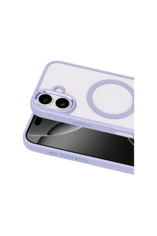 Znv Zenvia Mey İthalat Apple iPhone Uyumlu 16 Terea Magsafe Kapak - Mor Znv2025 Cmn Diğer