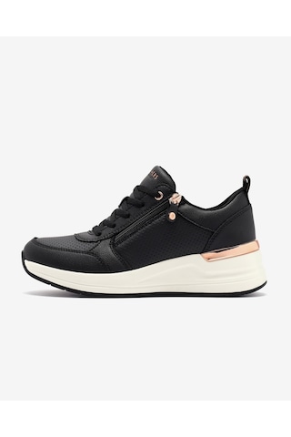 Skechers Billion 2 - Side Door Kadın Siyah Sneakers 177336 Blk Siyah