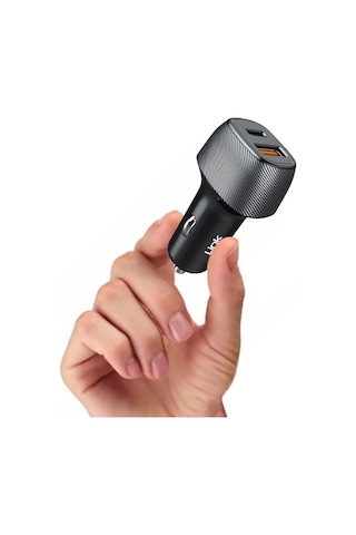 LinkTech C498 38W 2x USB Type-C - Lightning Kablolu Araç Şarj Aleti