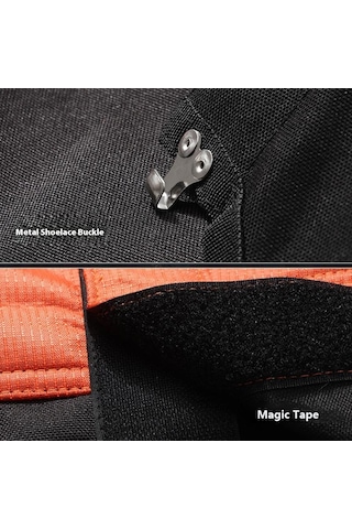 Butu Golovejoy Hx39 Kış Açık Hava Kar Botu Çorapları Nefes Alabilir Su Geçirmez Ayak Bileği Bacak Koruyucuları Yürüyüş Avcılık Kayak İçin Turuncu-m Turuncu