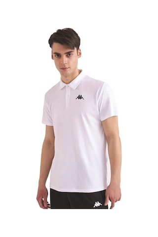 Kappa Erkek Polo Yaka Tişört Kombat Poly Polo Tk 331D53W-Beyaz