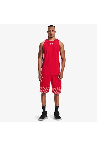 Under Armour Baseline Cotton Erkek Kırmızı Antrenman Atleti - 1361901