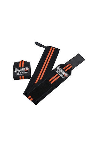 Dragondo 63911 Halter Ve Fitness Bilek Bandajı Yeni Seri Turuncu