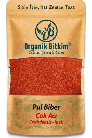 Organik Bitkim Pul Biber - Çok Acı 500 G