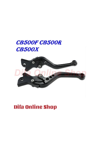 CB500F/CB500R/CB500X Manet Ayarlı CNC Spor 2013-2021 Siyah
