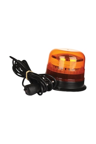 Led Tepe Döner İkaz Lambası Cıvata+vantuz Ve Mıknatıs Bağlantılı 10 Fonksiyon 12/24v E-belgeli 48w
