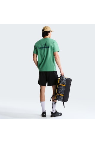 The North Face M Campıng Relaxed Short Sleeve Tee-graph Erkek Tişört Nf0a8gqmg571 Yeşil