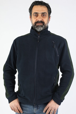 Erkek Garnili Polar Lacivert