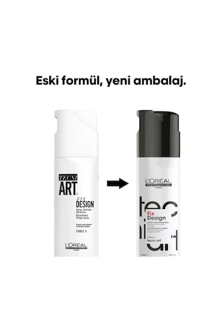 L'Oréal Professionnel Techni Art Fix Design Sabitleyici Saç Spreyi 200 ML