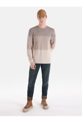 Colin's Colins Regular Fit Triko Bej Erkek Kazak Cl1064867 Bej