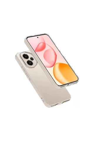 Noktaks - Honor Uyumlu Honor 400 - Kılıf Şeffaf Soft Slim Fitt Süper Silikon Kapak - Şeffaf - T38293 Şeffaf