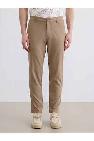 Lcw Vision Kahverengi Slim Fit Gabardin Erkek Pantolon