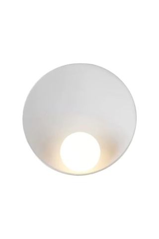 Led Duvar Lambaları Yatak Odası İçin Uygundur Minimalist Çalışma Oturma Odası Sanat Koridoru Merdiven Dekorasyon Işıkları 3 Değiştirilebilir, Beyaz 23cm Beyaz