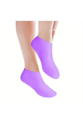 Pratikus Çift Katmanlı Silikon Topuk Çorabı