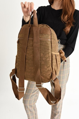 Baginn Klinkır Hafif Kadın Sırt Çantası 38 28 Cm Günlük Kullanım İçin İdeal Çok Cepli 001