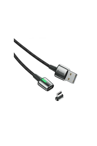 Baseus Zinc Magnetic Usb Kablo Şarj Apple iPhone Uyumlu 11-7-8-Xs-Xr Başlık 2