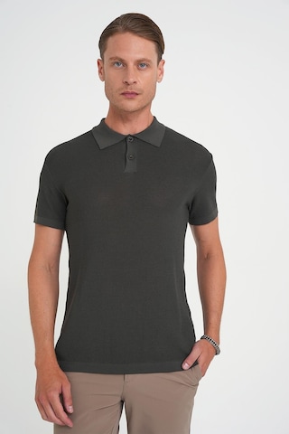 Efor Comfort Fit Polo Yaka Kısa Kollu Haki Triko Tr 883 Haki