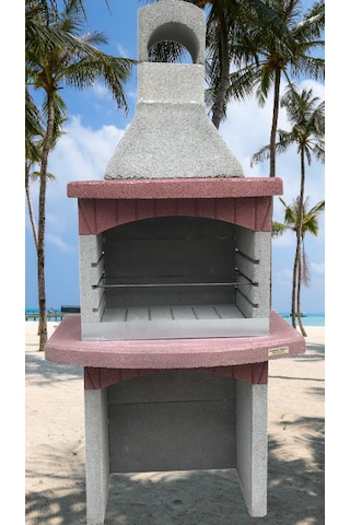 Mangal Barbekü 80 Lik Davlumbazlı Model