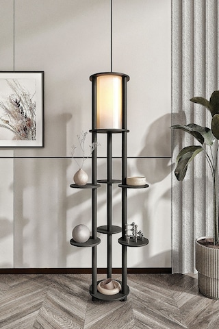 Ravilo Volante Raflı Lambader Siyah Siyah