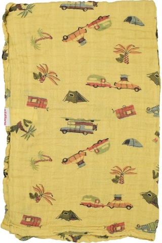 Tiffany Baby Baskılı Müslin Bebek Battaniyesi 100 x 110 Cm 79080 Bej