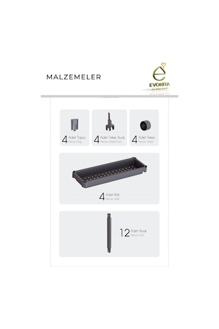 3 Katlı Tekerlekli Banyo Rafı Organizer Mutfak Düzenleyici Çok Amaçlı Servis Arabası Renkli 61503352