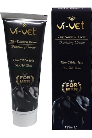 Vi-Vet For Men Erkek Tüy Dökücü Krem 125 ML x 2