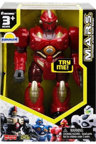 M.a.r.s. Sesli Ve Işıklı Yürüyen Robot 18 Cm.