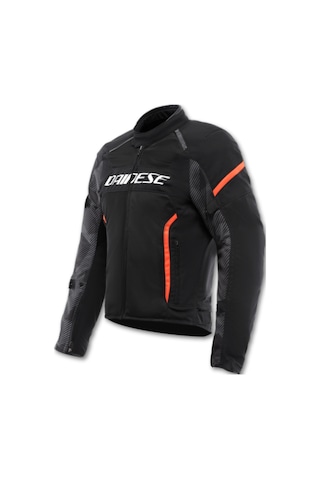 Dainese Air Frame 3 Black Red Fluo Tekstil Motosiklet Mont 58