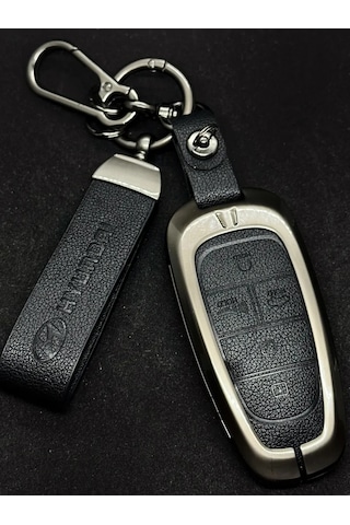 Autoparadise Hyundai İçin Akıllı Anahtar Kılıfı. Şekil No.9 Siyah 5 Düğmeli 338568379