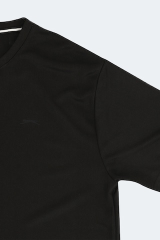 Slazenger ODALIS IN Büyük Beden Erkek Tişört Siyah