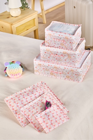 Serstil Little Sun Serisi 6 Parça Bebek Bakım Ve Organizer Çanta Seti Anne Bebek Çantası