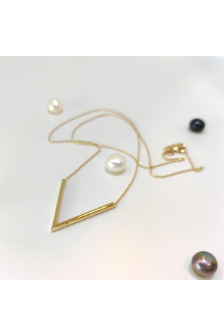 Altın Ürünler V Kolye 14 Ayar