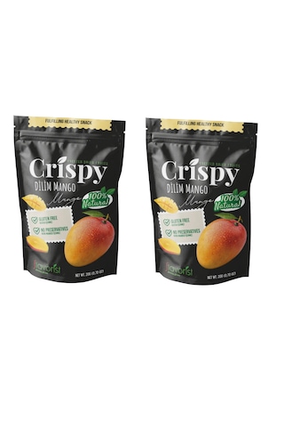 Dondurularak Kurutulmuş Mango Dilimleri 20 Gram 2'li Paket