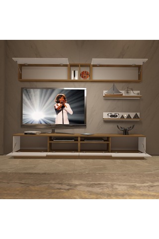 Decoraktiv Trendstyle 5220 Mdf Tv Ünitesi Tv Sehpası Pera - Beyaz