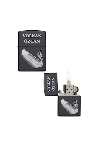 Kişiye Özel Sigara Baskılı Metal Çakmak